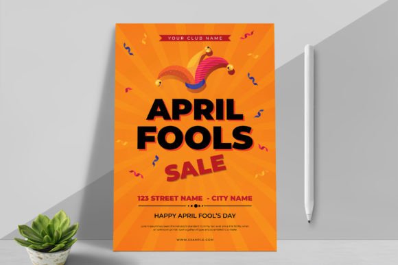 April Fool's Day Party Event Flyer: A Designer's Playful Toolkit