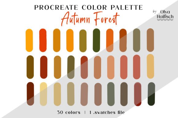 Capture the Season: Your Autumn Procreate Palette for Fall Projects