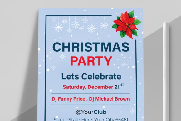 Christmas Party Flyer Template: A Modern Design Solution