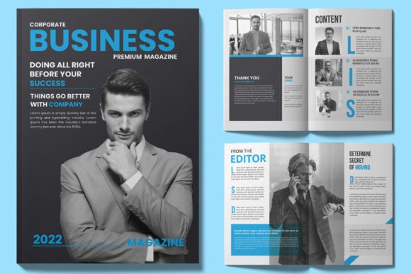 Clean Corporate Bifold Brochure for Professional Growth