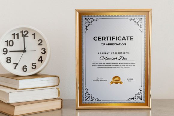 Elevate Your Brand with a Modern Certificate Template