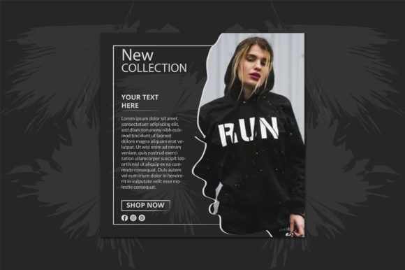 Elevate Your Feed: The New Collection Social Instagram Post Template