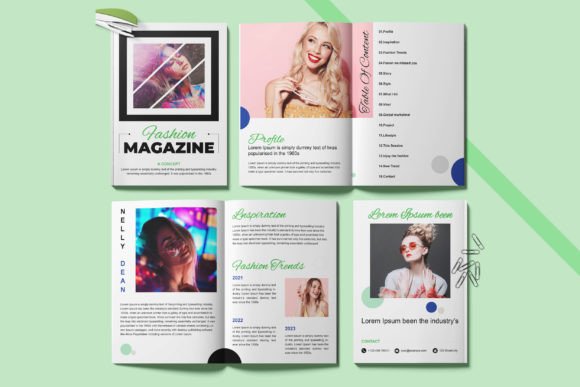 Fashion Magazine Template 2022: Your Creative Launchpad