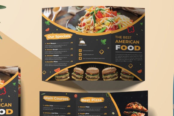 Modern Menu Design: The 2023 Trifold Approach