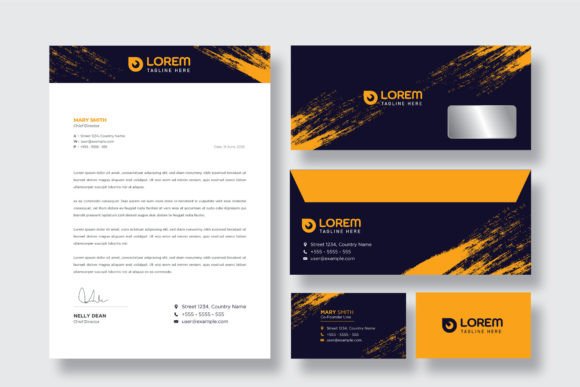 Stationery Pack Design Layout: Your Brand's Visual Handshake