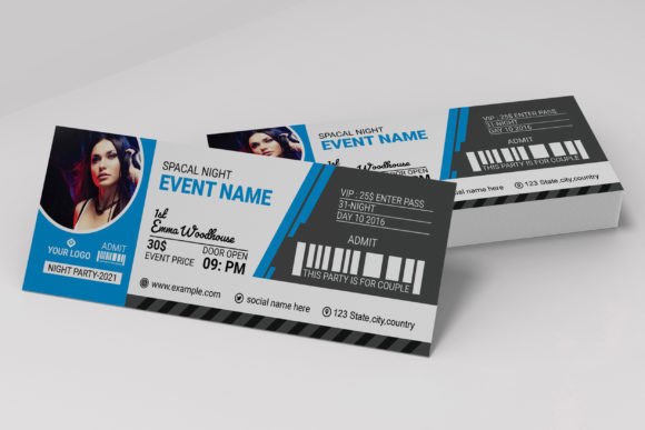 Streamline Your Events: Modern Ticket Template Design
