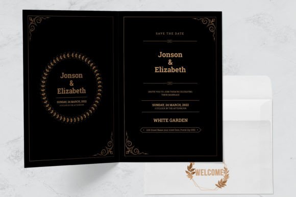 Unlocking Elegance: The Power of the Black Invitation Card